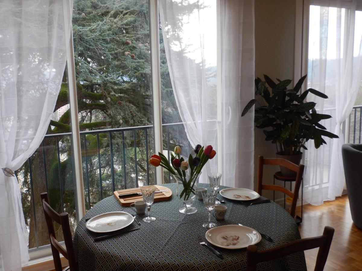 Studio Quartier Chateau - Wifi - Garage Individuel A Cle - Electromenager Complet โป ภายนอก รูปภาพ