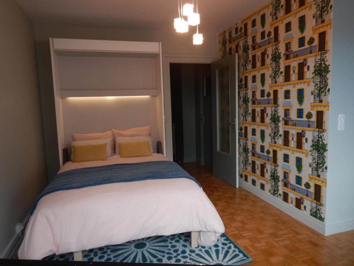 Studio Quartier Chateau - Wifi - Garage Individuel A Cle - Electromenager Complet โป ภายนอก รูปภาพ